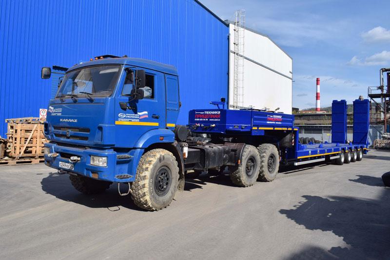 Полуприцеп тяжеловоз низкорамный ППТ-9176-011Н4 (51 т.)
