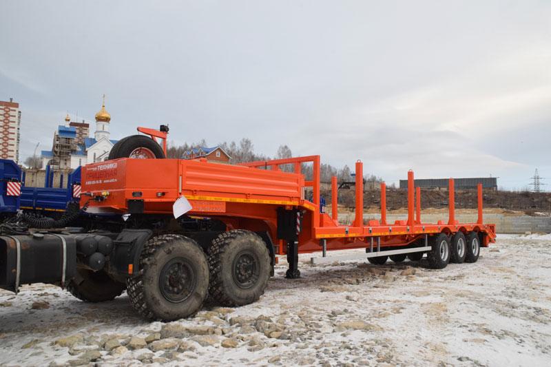 Полуприцеп тяжеловоз высокорамный ППТ-9177-050В3 (36 т.)