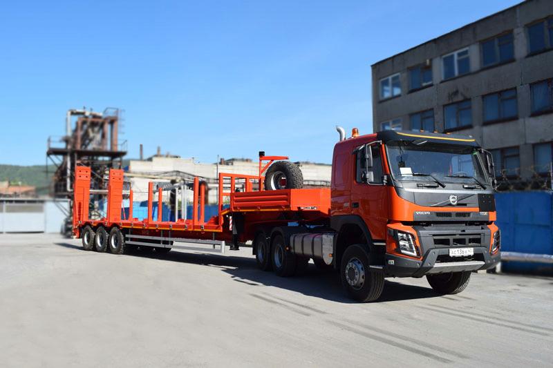 Полуприцеп тяжеловоз высокорамный ППТ-9177-033В3-10 (44 т.)