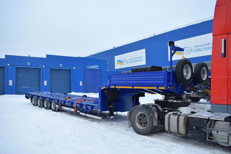 Полуприцеп тяжеловоз телескопический ППТ-9176-002НР4 (51,5 т.)