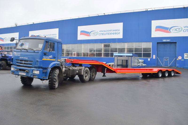 Полуприцеп тяжеловоз низкорамный ППТ-9177-029Н3 (27 т.)