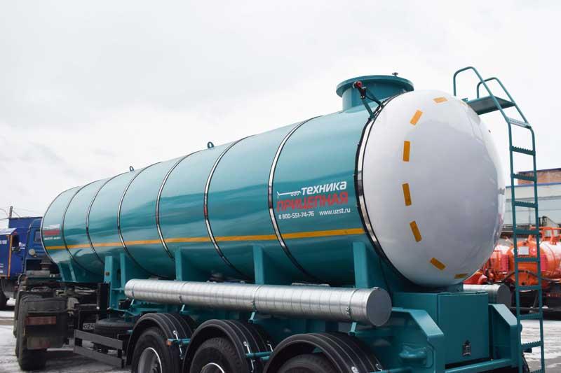 Полуприцеп-цистерна ППЦТ-18 (002) для техводы (3-осный, прямое сечение)