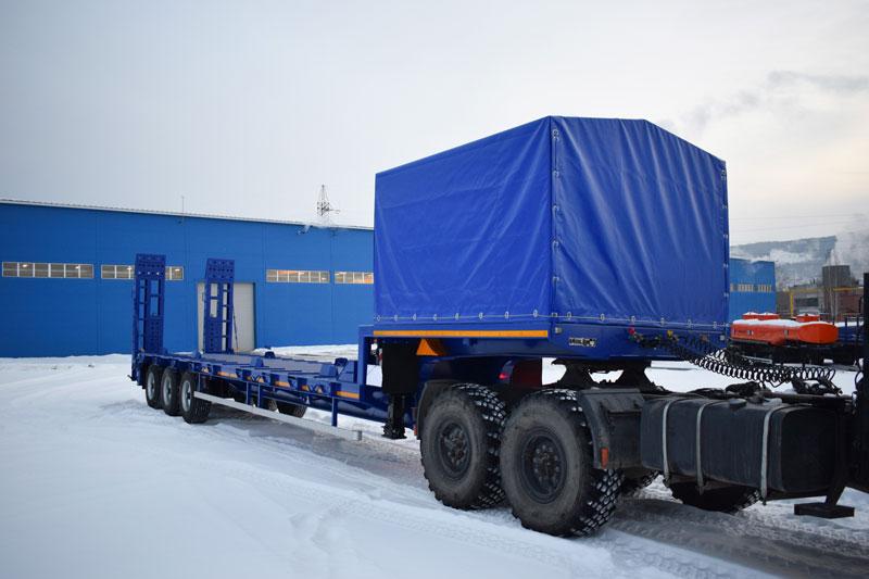 Полуприцеп тяжеловоз высокорамный ППТ-9177-047В3 (38 т.)