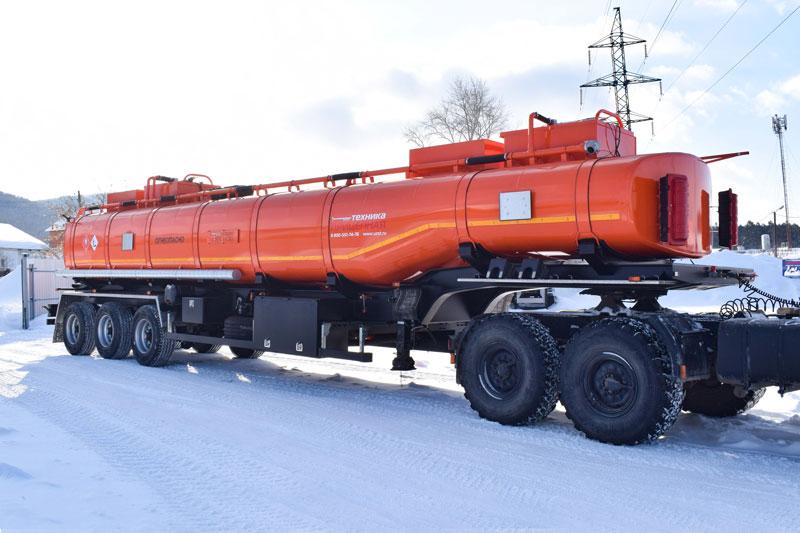 Полуприцеп-цистерна ППЦ-35 (001) для ГСМ (3-осный, переменное сечение)