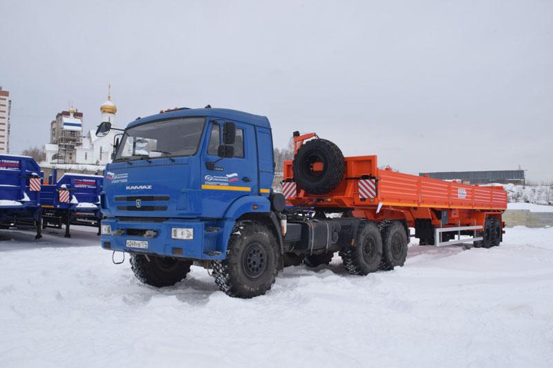 Полуприцеп-штанговоз 9180-031Б2 (20 т.)