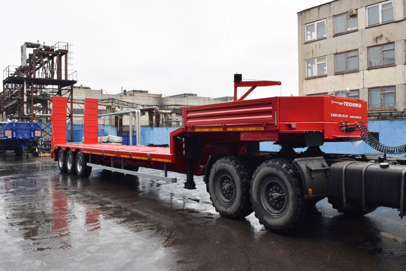 Полуприцеп тяжеловоз высокорамный ППТ-9177-15В3-20 (35,5 т.)