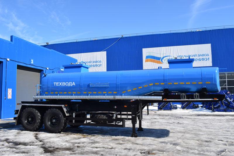 Полуприцеп-цистерна ППЦТ-22 (002) для техводы (2-осный, переменное сечение)