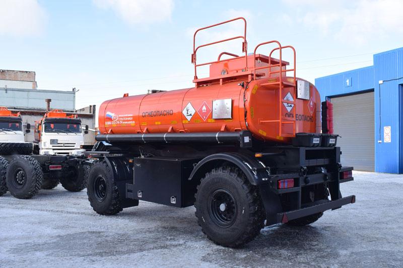 Прицеп-цистерна для ГСМ марки УЗСТ-ПЦ-10-009 (2 оси)