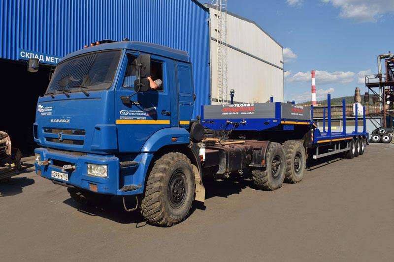 Полуприцеп тяжеловоз высокорамный ППТ-9177-042В3-20 (30 т.)