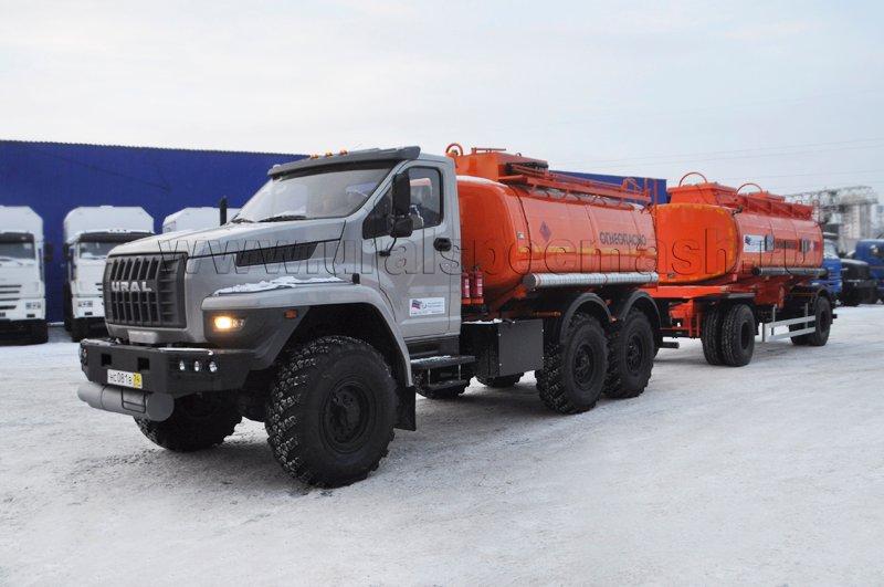 Прицеп-цистерна для ГСМ марки УЗСТ-ПЦ-16 (2 оси)