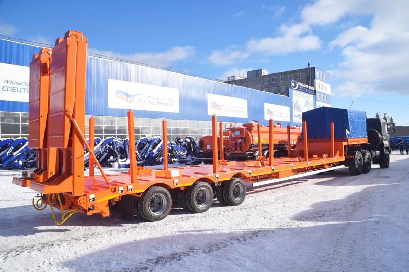 Полуприцеп тяжеловоз низкорамный ППТ-9177-004Н3 (40 т.)