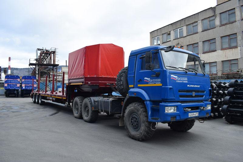 Полуприцеп тяжеловоз высокорамный ППТ-9177-026В3-30 (36 т.)