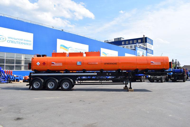 Полуприцеп-цистерна ППЦ-40 (004) для ГСМ (3-осный, прямое сечение)
