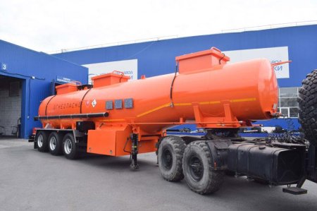 Полуприцеп-цистерна ППЦ-28 (007) для ГСМ (3-осный, переменное сечение круглой формы)