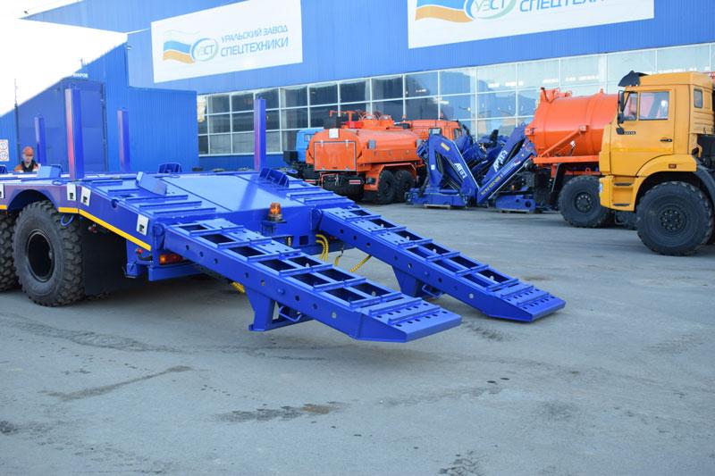 Полуприцеп тяжеловоз высокорамный ППТ-9177-70В3 (70 т.)