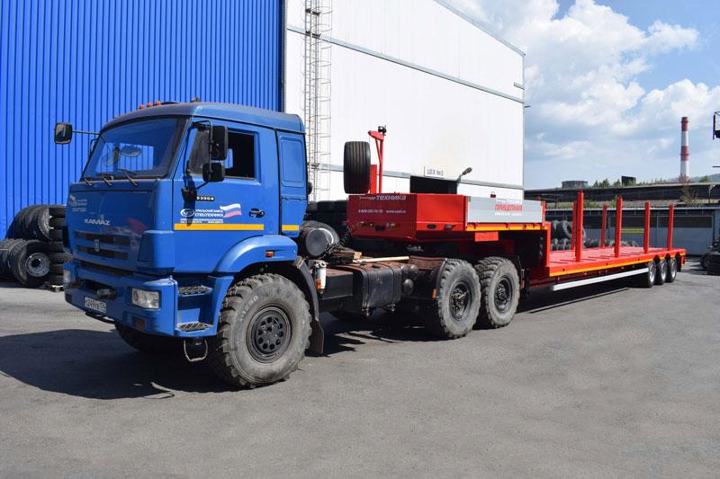 Полуприцеп тяжеловоз низкорамный ППТ-9177-025Н3 (40 т.)
