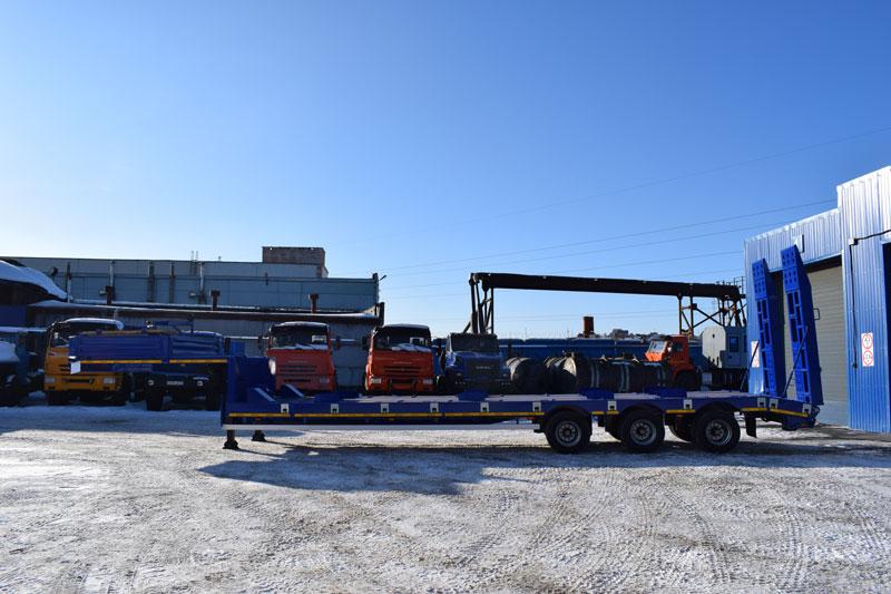 Полуприцеп тяжеловоз низкорамный ППТ-9177-012Н3 (46 т.)