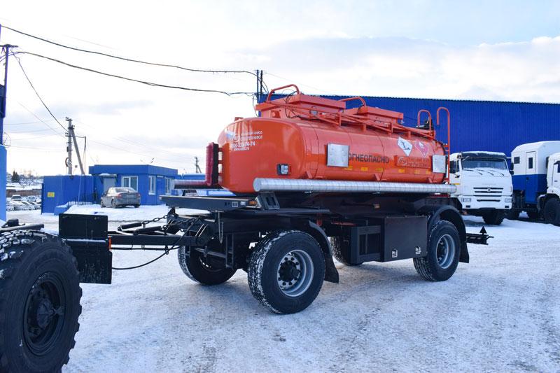 Прицеп-цистерна для ГСМ марки УЗСТ-ПЦ-8-002-10 (2 оси)