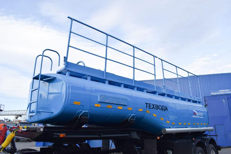Полуприцеп-цистерна ППЦТ-20 (001) для техводы (2-осный, переменное сечение)
