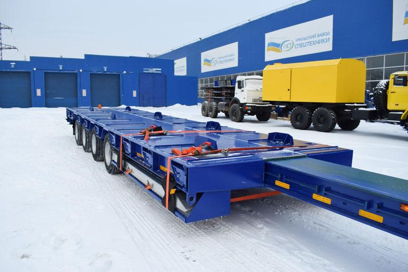 Полуприцеп тяжеловоз телескопический ППТ-9176-002НР4 (51,5 т.)