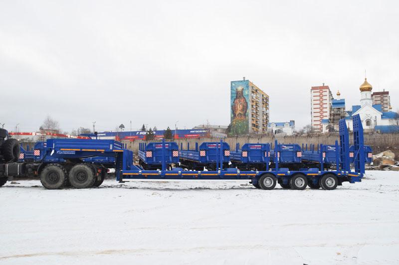 Полуприцеп тяжеловоз низкорамный ППТ-9177-017Н3 (40 т.)