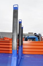 Автопоезд полуприцеп-штанговоз (34,5 т.) + седельный тягач Камаз 43118 с КМУ АНТ 12-2