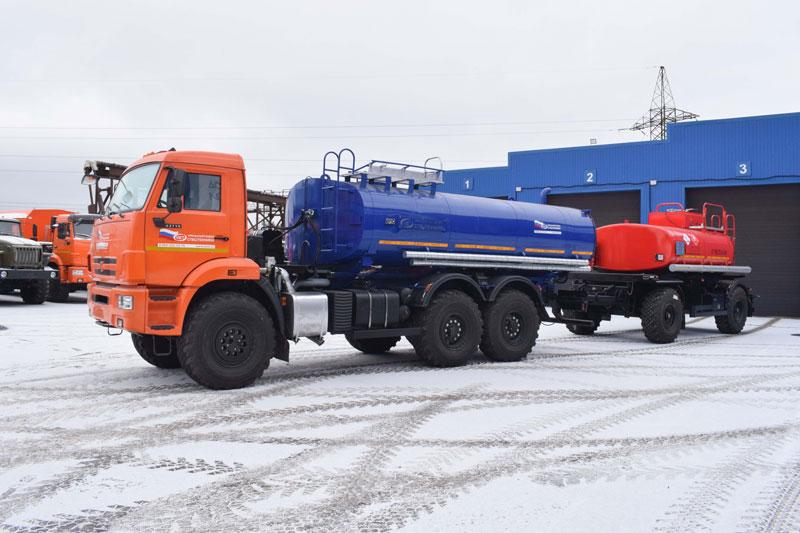 Прицеп-цистерна для ГСМ марки УЗСТ-ПЦ-8-004 (2 оси)