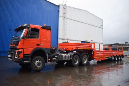 Полуприцеп тяжеловоз низкорамный ППТ-9176-005Н4 (40 т.)