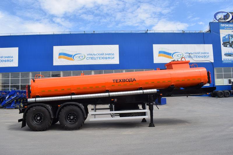 Полуприцеп-цистерна ППЦТ-20 (016) для техводы (2-осный, прямое сечение)