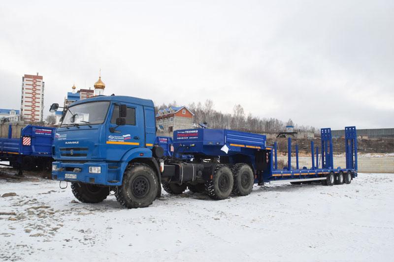 Полуприцеп тяжеловоз низкорамный ППТ-9177-017Н3 (40 т.)