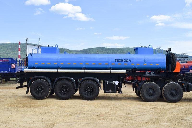 Полуприцеп-цистерна ППЦТ-19 (001) для техводы (3-осный, прямое сечение)