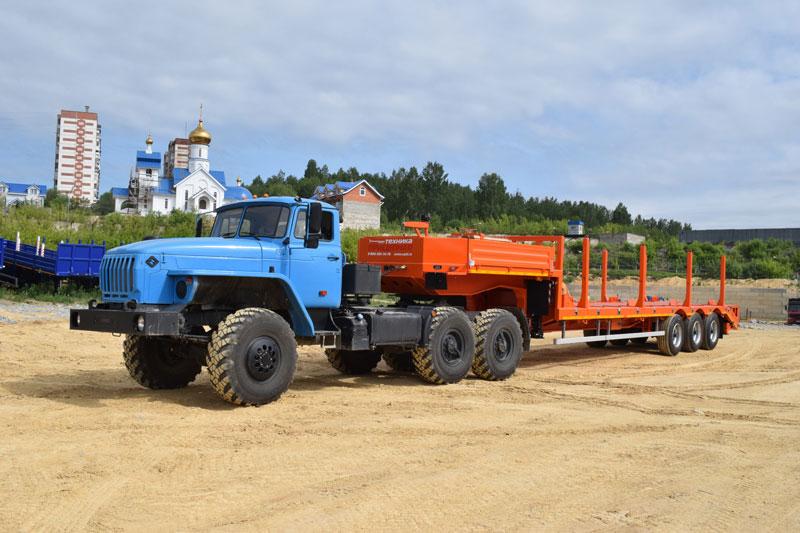 Полуприцеп тяжеловоз высокорамный ППТ-9177-049В3-20 (36 т.)