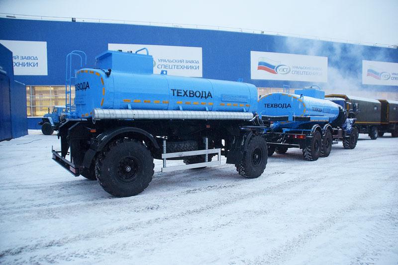 Прицеп-цистерна для техводы ПЦТ-10-003 (2 оси)