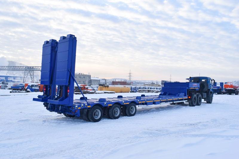 Полуприцеп тяжеловоз низкорамный ППТ-9177-024Н3 (40 т.)
