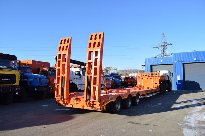 Полуприцеп тяжеловоз низкорамный ППТ-9177-009Н3 (45 т.)