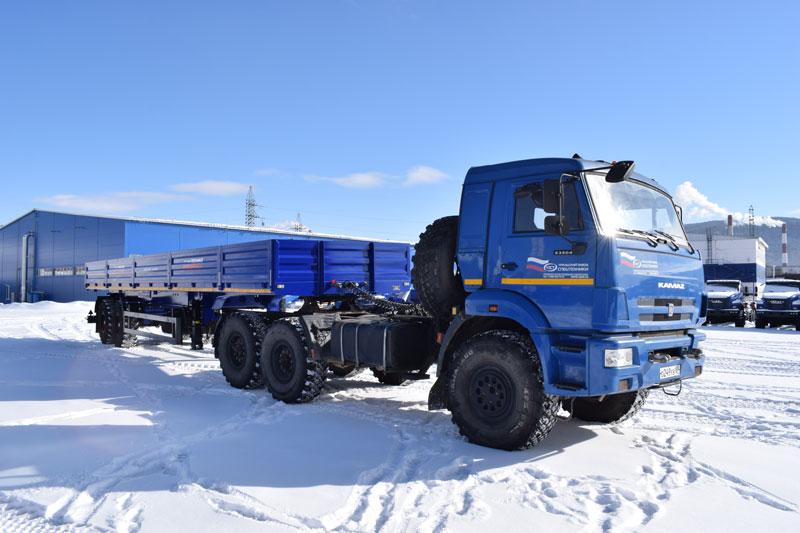 Бортовой полуприцеп ППБ-9180А-019Б2-40 (25 т.)