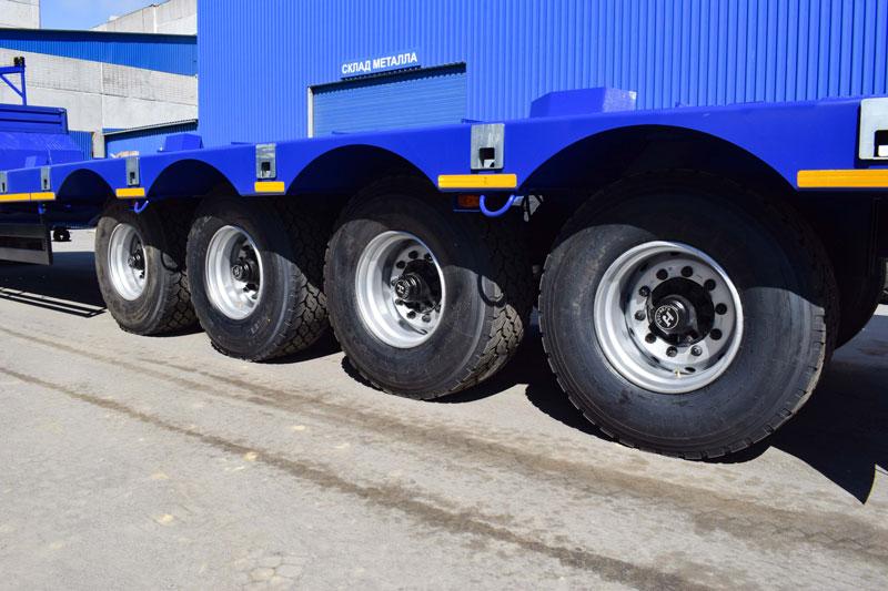 Полуприцеп тяжеловоз высокорамный ППТ-9176-006В4 (60 т.)