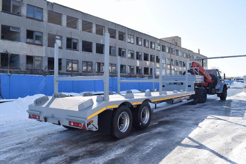 Полуприцеп тяжеловоз высокорамный ППТ-9179-004В2 (18 т.)