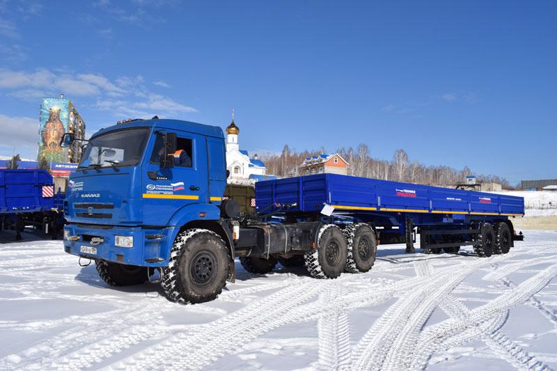Бортовой полуприцеп ППБ-9180А-019Б2-40 (25 т.)