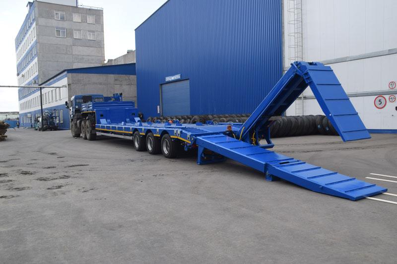 Полуприцеп тяжеловоз низкорамный ППТ-9177-005Н3 (44,5 т.)