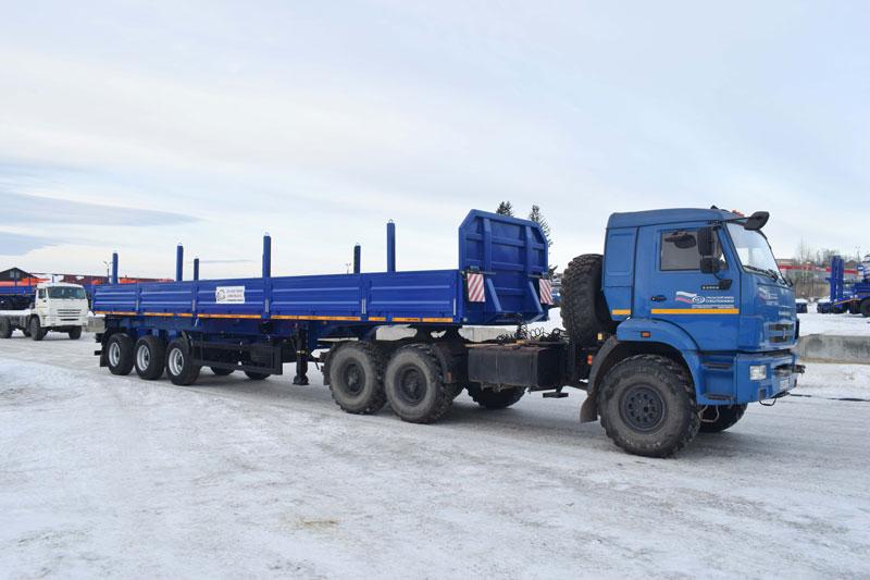 Бортовой полуприцеп ППБ-9178-027Б3-55 (35,5 т.)
