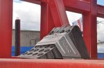 Полуприцеп тяжеловоз высокорамный ППТ-9177-201В3 (47 т.) с КМУ