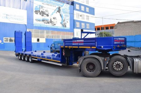 Полуприцеп тяжеловоз низкорамный ППТ-9176-011Н4 (51 т.)