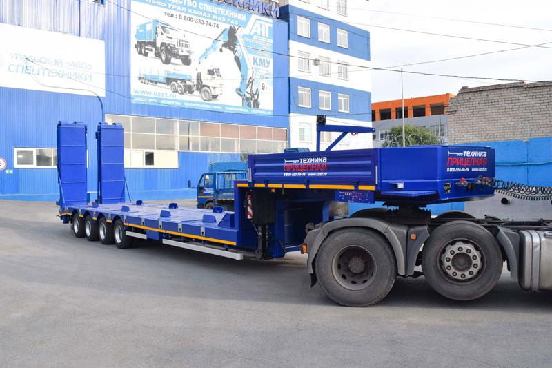 Полуприцеп тяжеловоз низкорамный ППТ-9176-011Н4 (51 т.)