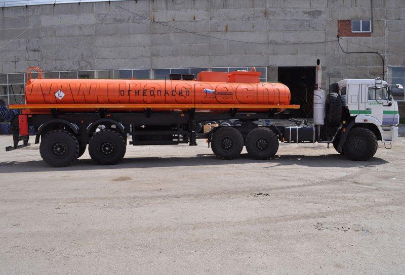 Полуприцеп-цистерна ППЦН-20 (12) для нефти (2-осный, прямое сечение)