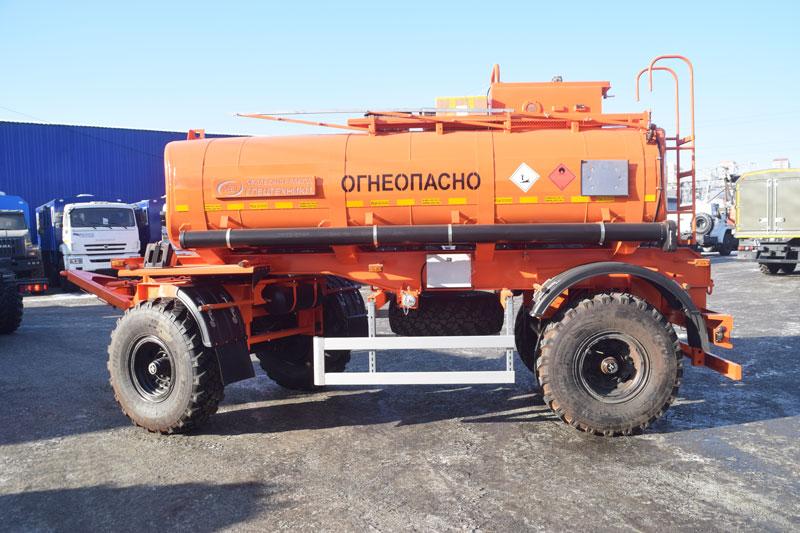 Прицеп-цистерна для ГСМ марки УЗСТ-ПЦ-10-002 (2 оси)
