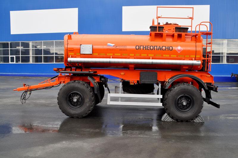 Прицеп-цистерна для ГСМ марки УЗСТ-ПЦ-10 (2 оси)