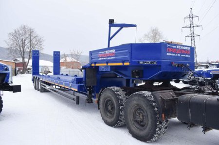 Полуприцеп тяжеловоз высокорамный ППТ-9177-040В3-10 (45 т.)