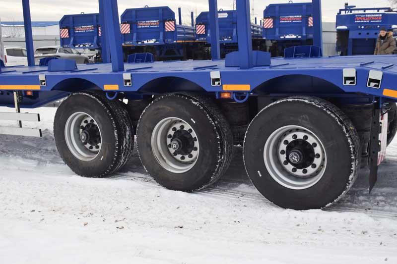 Полуприцеп тяжеловоз высокорамный ППТ-9177-058В3 (40 т.)