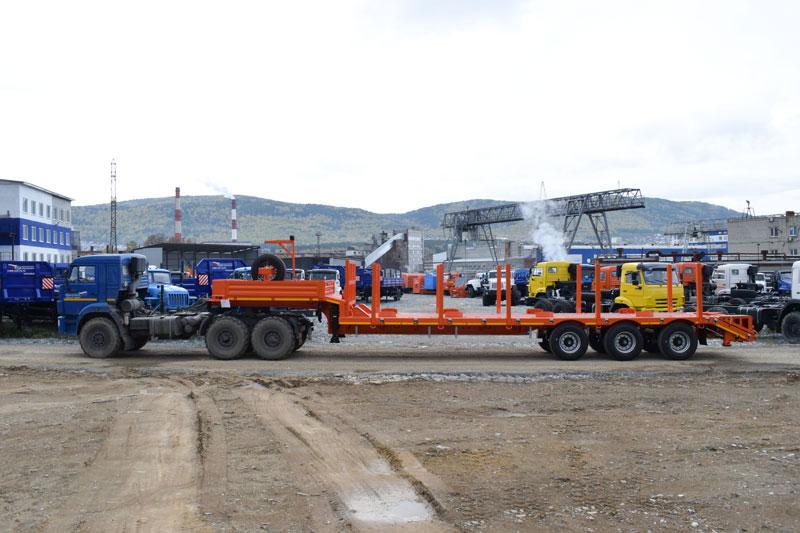 Полуприцеп тяжеловоз высокорамный ППТ-9177-041В3 (36 т.)
